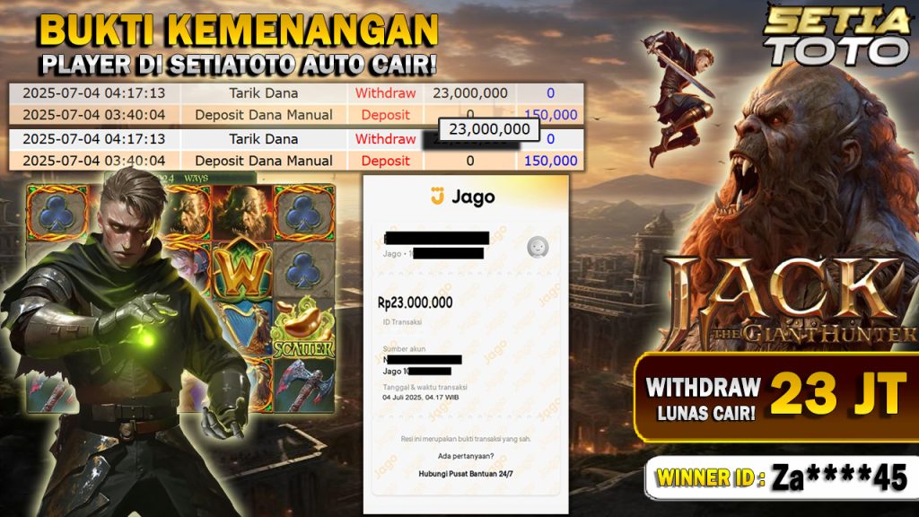 BUKTI KEMENANGAN