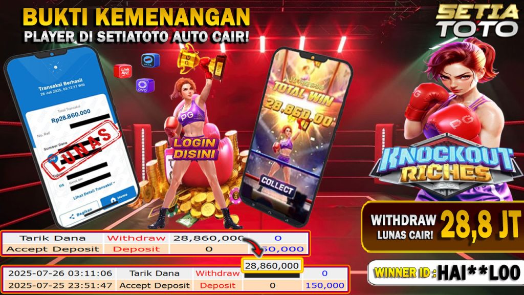 BUKTI KEMENANGAN