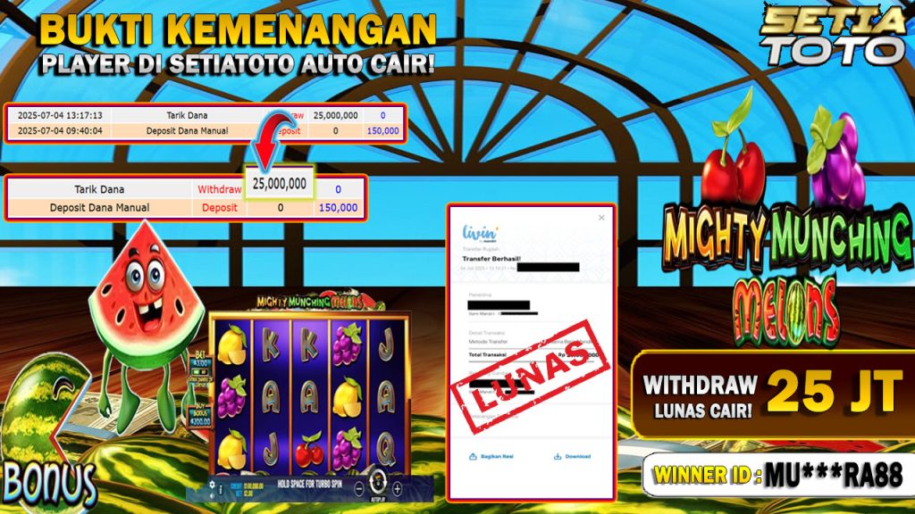 BUKTI KEMENANGAN