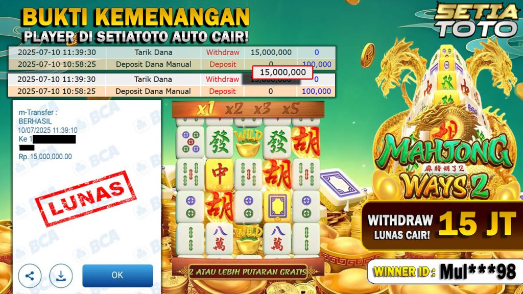 BUKTI KEMENANGAN