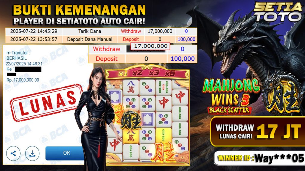BUKTI KEMENANGAN