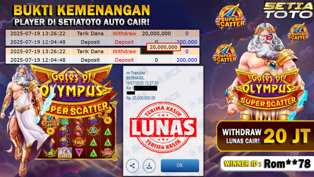 BUKTI KEMENANGAN