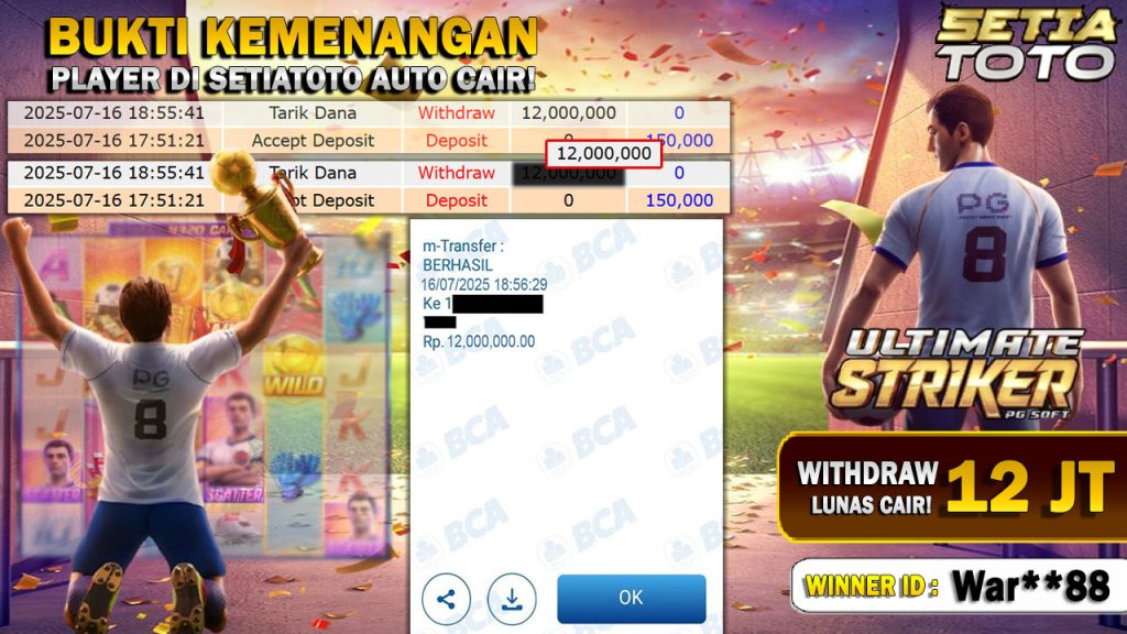 BUKTI KEMENANGAN
