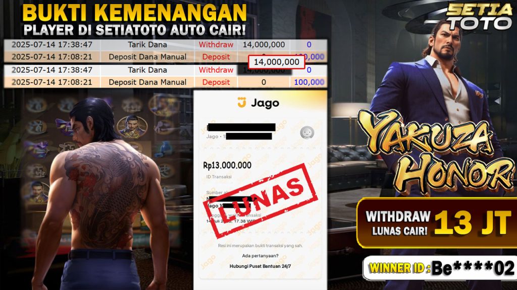 BUKTI KEMENANGAN