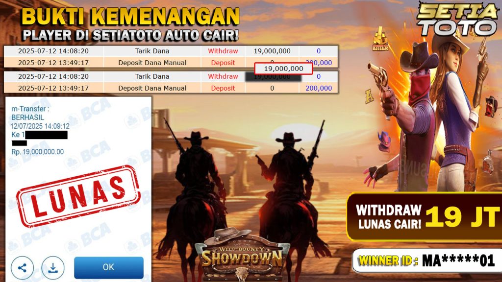 BUKTI KEMENANGAN