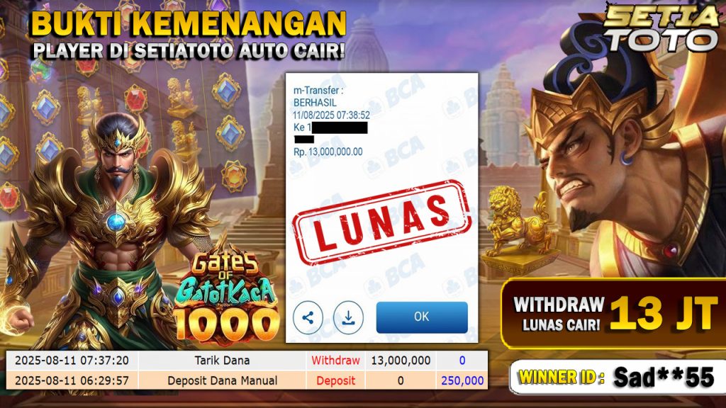 BUKTI KEMENANGAN