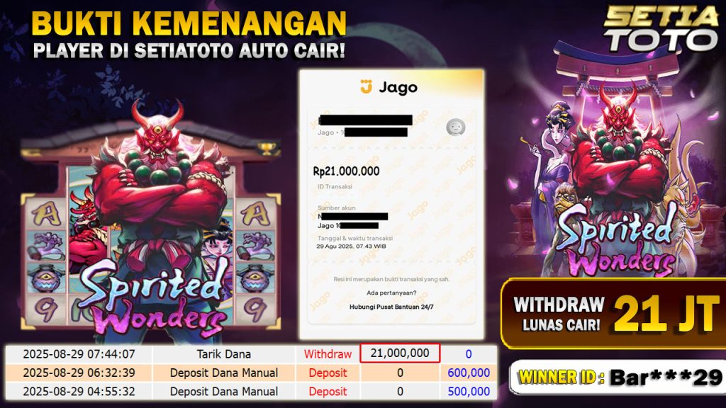 BUKTI KEMENANGAN