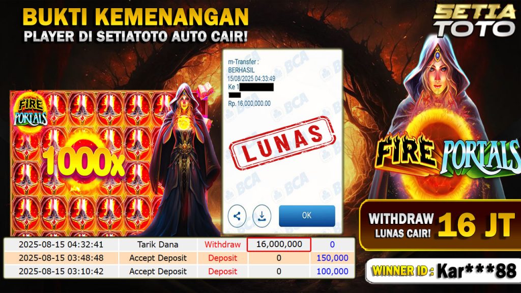 BUKTI KEMENANGAN