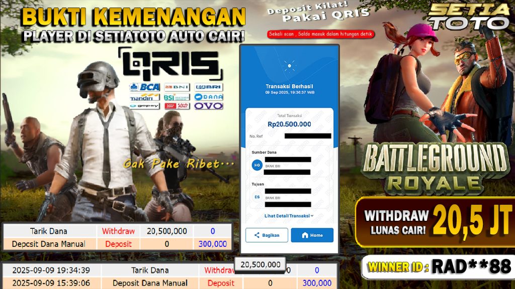 BUKTI KEMENANGAN