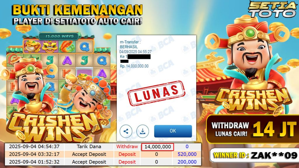 BUKTI KEMENANGAN