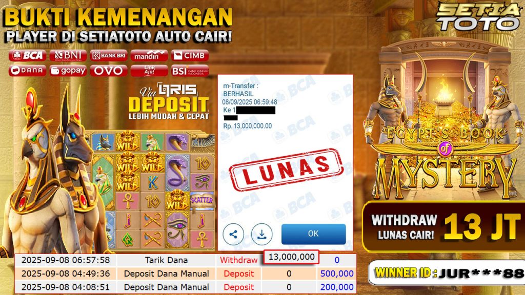 BUKTI KEMENANGAN