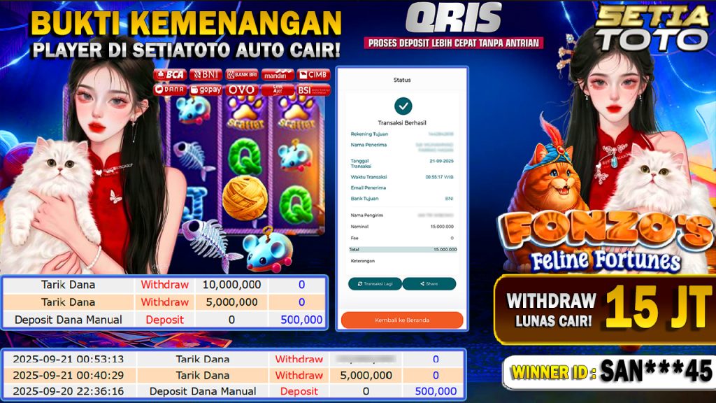 BUKTI KEMENANGAN