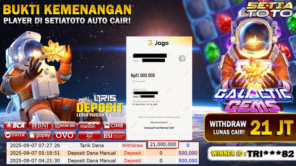 BUKTI KEMENANGAN
