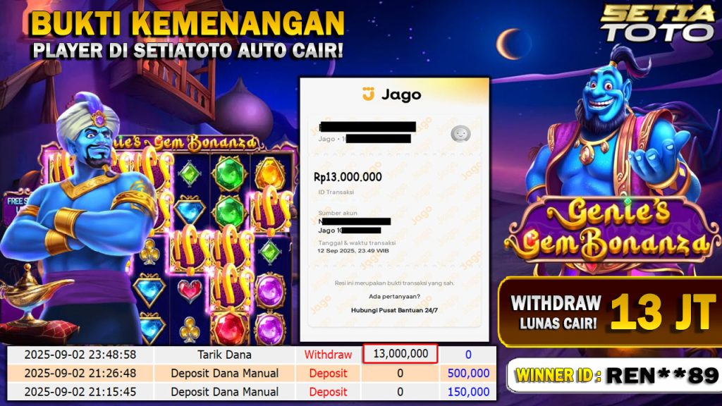 BUKTI KEMENANGAN