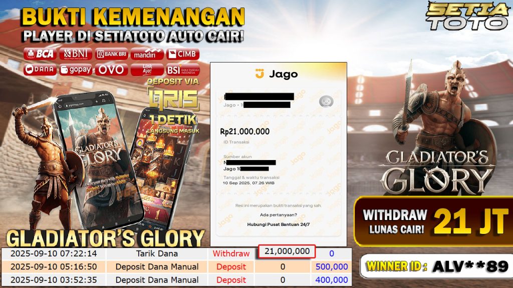 BUKTI KEMENANGAN
