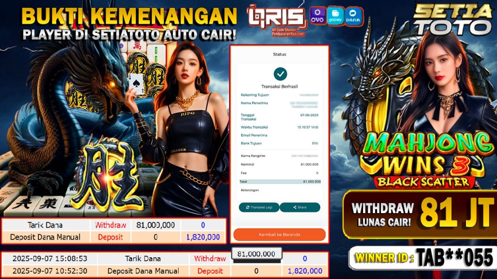 BUKTI KEMENANGAN