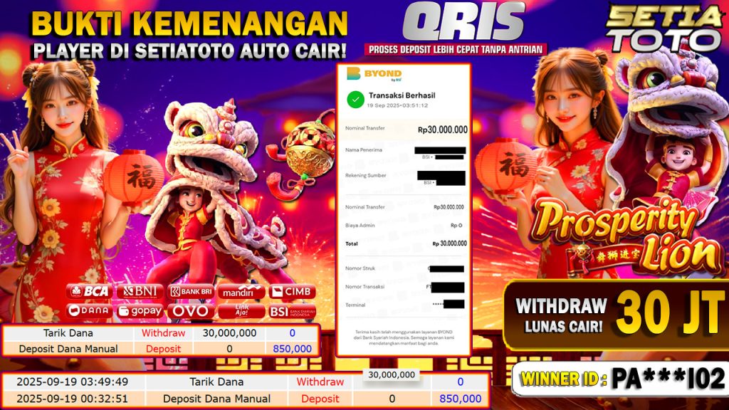 BUKTI KEMENANGAN
