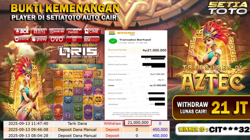 BUKTI KEMENANGAN