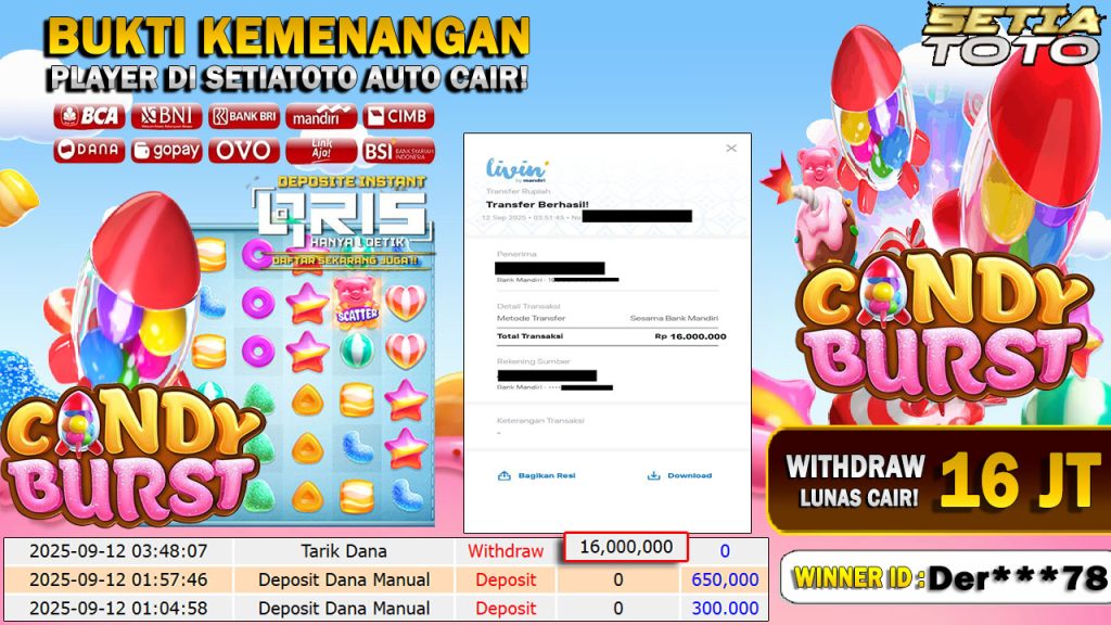 BUKTI KEMENANGAN