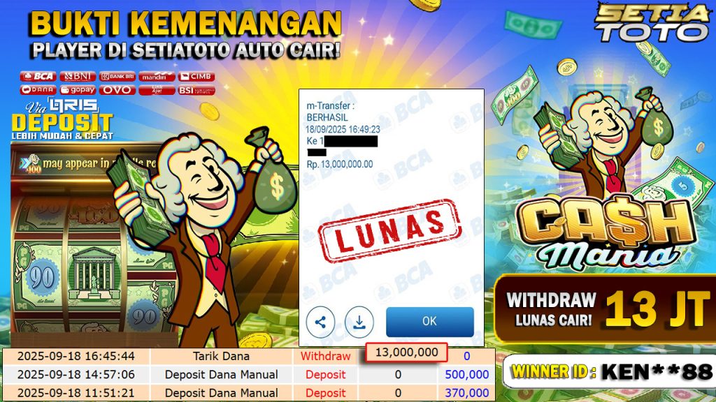 BUKTI KEMENANGAN