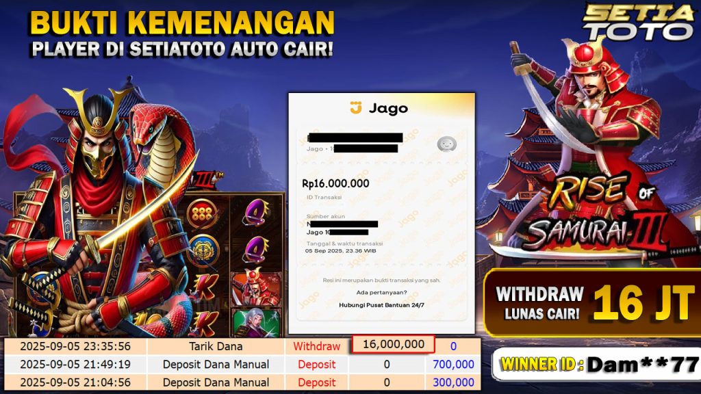 BUKTI KEMENANGAN