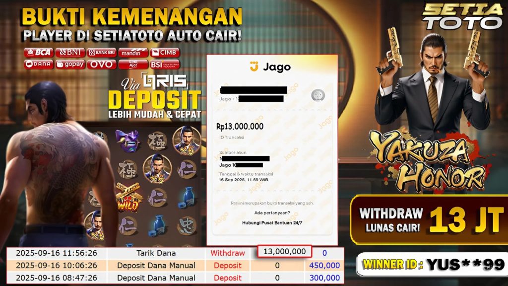 BUKTI KEMENANGAN