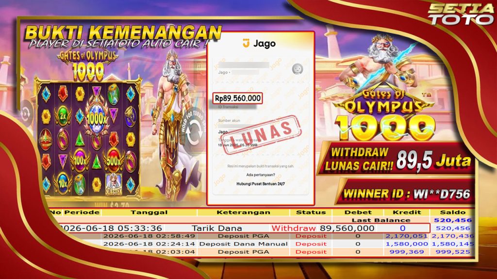 BUKTI KEMENANGAN