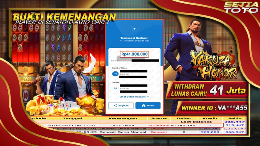 BUKTI KEMENANGAN