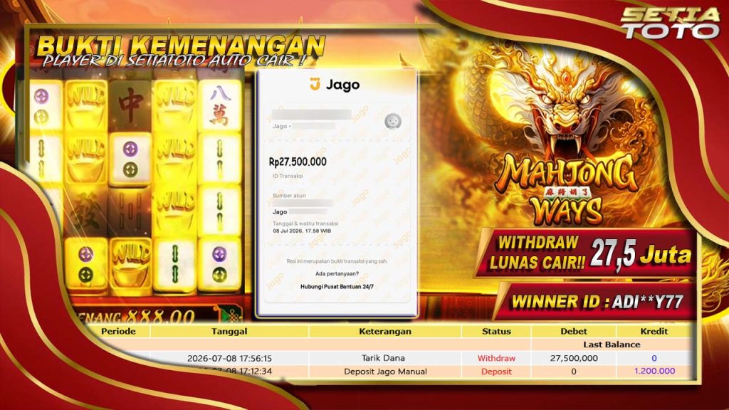 BUKTI KEMENANGAN