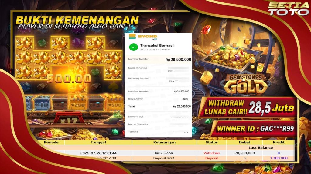 BUKTI KEMENANGAN