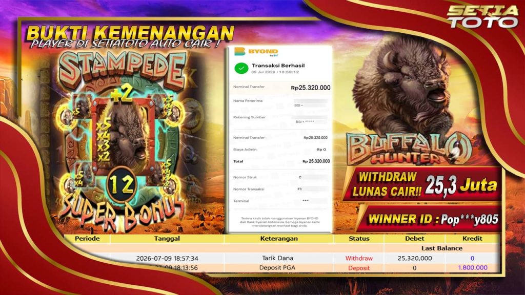 BUKTI KEMENANGAN