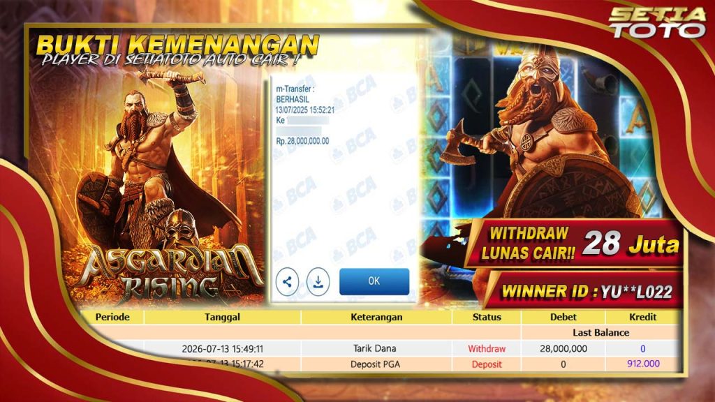 BUKTI KEMENANGAN