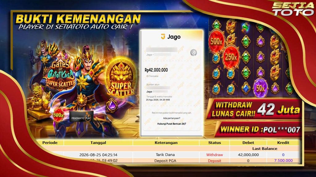 BUKTI KEMENANGAN