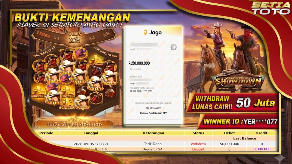 BUKTI KEMENANGAN