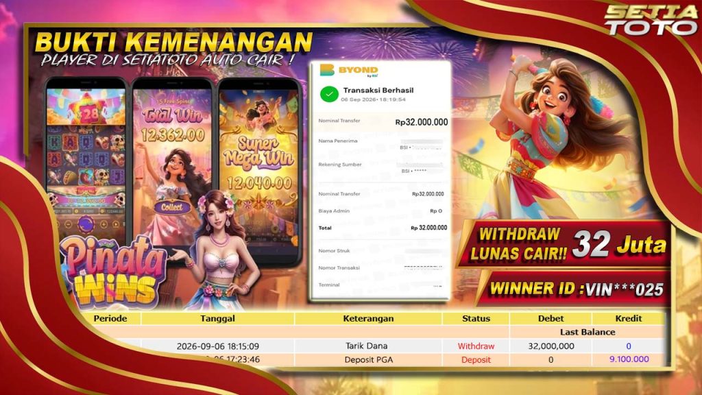 BUKTI KEMENANGAN