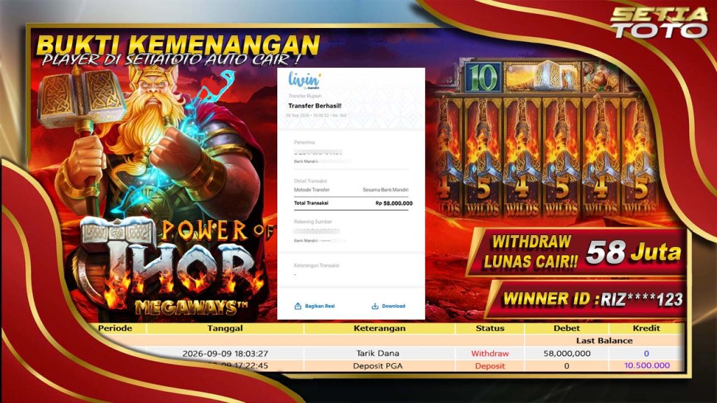 BUKTI KEMENANGAN